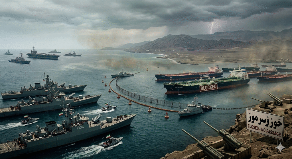 Diplomasi Gagal: AS-Israel Khianati Gencatan Senjata, Iran Balas Tutup Selat Hormuz gemini generated image rm42osrm42osrm42