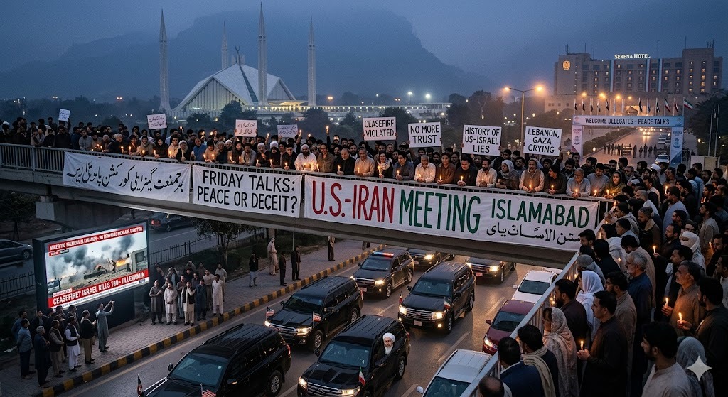 Islamabad Menjadi Saksi: Akankah Jumat Menjadi Titik Balik Perdamaian atau Sekadar Sandiwara Baru AS-Iran? image (24)