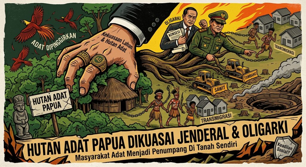 "Orang Papua Cuma Numpang" — Gubernur Elisa Kambu Sentil Penguasaan Hutan dan Lahan Tambang oleh Jakarta gemini generated image 1jop2v1jop2v1jop